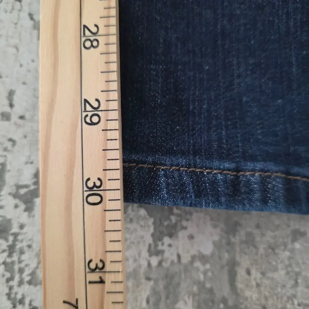 Levi's 505 Straight Leg Blue Jeans Women's Size 14S (32x30)
